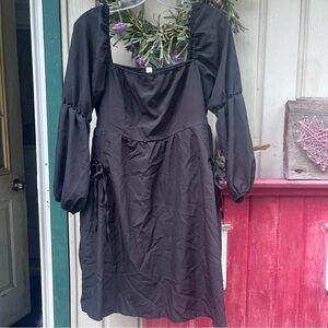 Exlera Black Dress Size XL NWT